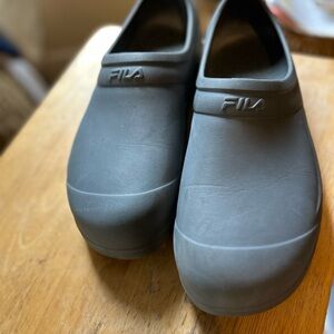 Fila Gray Loafers Slip-On Comfort